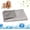 Gray, variant on Pawolaf Dog Cooling Mat, Reusable Pet Cool Mat, Washable Puppy Training Pad, Easy-Fold Pet Cool Mat for Home Travel, Self Cooling Pad for Dogs Cats in Hot Summer