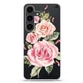 thumbnail image 3 of Pink Watercolor Floral Samsung Galaxy Ultra Clear Case,iPhone 15 Pro Max, 3 of 5