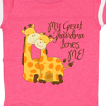 thumbnail image 4 of Inktastic My Great Grandma Loves Me Boys or Girls Baby Bodysuit, 4 of 5