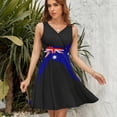 thumbnail image 7 of Australian Kangaroo Flag Sundress Sleeveless Dress Summer Women Clothes Dress for Women Dresses, 7 of 7