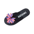 thumbnail image 1 of CHGBMOK Womens Sandals Stylish Flip - Flops with Ornate Bow Details,Sizes 36-43, 1 of 4