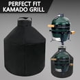 thumbnail image 3 of 13inch kamado Grill Cover fit for mini Big Green Egg, kamado Joe and More, Heavy Duty, Waterproof, dust-Proof Cover, 17.5” Dia*23.5” H$$Garden & Patio, 3 of 6