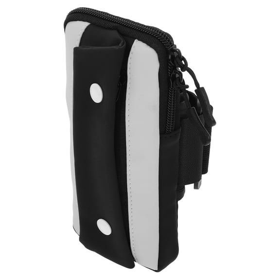 HEANUJJ Running Armband with Phone Holder and Multiple Compartments for Keys, Wallet, and Mobile Devices