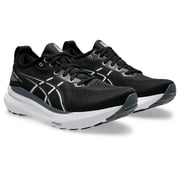 ASICS Men's Gel-Kayano 31 Running Shoes, Black/White, US 9 Extra Wide