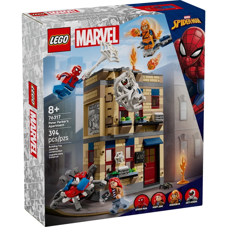 LEGO Marvel Peter Parker's Apartment - Super Hero Building Toy