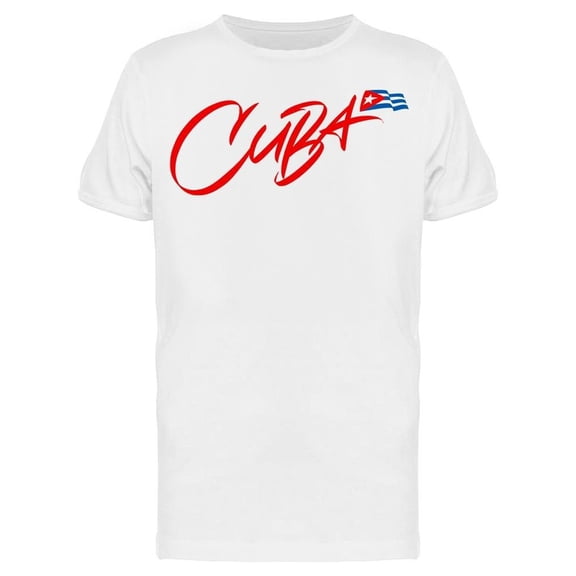 Cuba Flag Tee Men's -Image by Shutterstock