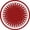 Red1, variant on Christmas Poinsettia Floral Round Tablecloth,60 Inch,Stain‑Resistant Table Cover for Holiday Family Dinner