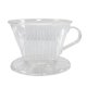 thumbnail image 1 of Taza del filtro de café Filtro de café listo café gotero cono reutilizable cerveza portátil claro Magideal Taza del filtro de café, 1 of 6