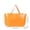 Orange, variant on COM1950s Extra Large Reusable Tote Bag, Heavy Duty Foldable Woven Shopping Bag, Waterproof Storage Tote for Grocery, Beach, Travel