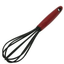 Chef Craft Red Nylon Sturdy Whisk, 10.5"