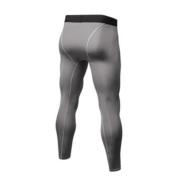 Men's New Breathable Stretchy Pro Compression Pants Running Tights Sport  Leggings Quick Dry Warm Leggings