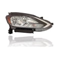 thumbnail image 3 of Headlight Assembly - Cooling Direct Fit/For NI2503244; NI2502244 16-19 Nissan Sentra - Pair Left and Right Set, Halogen-Type, CAPA, 3 of 4