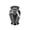 Black, variant on KGJQ Aluminum Alloy Pet Ash Urn, Angel Wing Tree of Life Pet Cremation Keepsake Jar, Waterproof Memorial Urn for Cats & Dogs