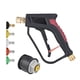 thumbnail image 1 of Herramienta para hidrolavadora, piezas, accesorios de latón de 4500 PSI para mangueras de agua a alta presión Estilo C, 1 of 9