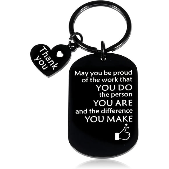 GHSDFBB Coworker Gifts for Women Men Thank You Keychain for Colleagues Boss Teacher Friends Going Away Gifts for Coworker Leaving Christmas Goodbye Birthday Retirement Farewell Gifts Female