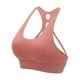 thumbnail image 1 of Toystoory Sujetador deportivo para mujer, elástico sin costuras, acolchado para yoga, correr, Fitness, entrenamiento Uniforme atlético Rosa roja M, 1 of 6