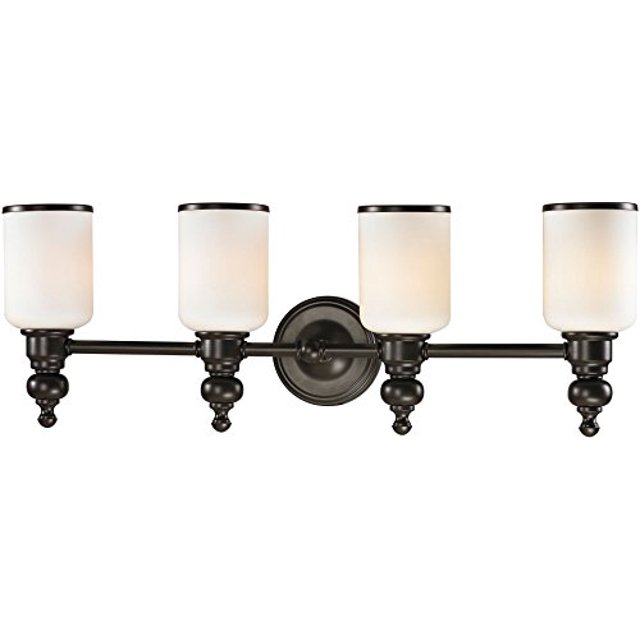 ElkGroup International 11593/4 Bristol Collection 4 light bath in Oil Rubbed Bronze
