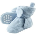 thumbnail image 4 of Luvable Friends Baby and Toddler Boy Cozy Fleece Booties, Light Blue, 0-6 Months, 4 of 10