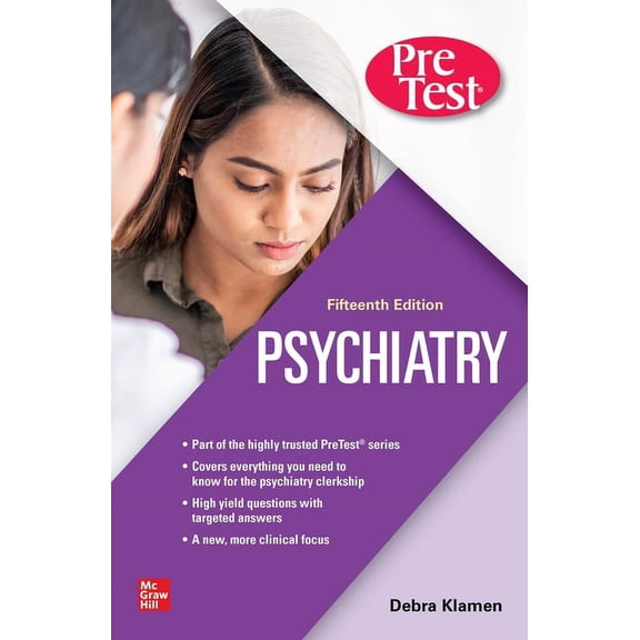 Psychiatry Pretest Self-Assessment and Review, 15th Edition, (Paperback)