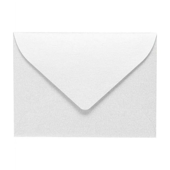 LUXPaper #17 Mini Gift Card Envelopes, 2 11/16 x 3 11/16, Crystal Metallic, 500/Pack