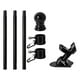 thumbnail image 4 of Kit de asta de bandera con soporte de montaje Asta de bandera de montaje en pared para decoración exterior de casas Negro, 4 of 9