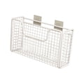 thumbnail image 4 of Organizador de puertas de armario de cocina, cestas colgantes para puertas de armario, acero al carbono estable Blanco L, 4 of 7