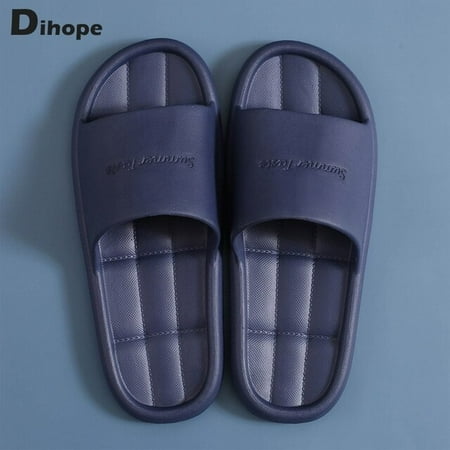

2021 New Home Slippers Men Women Couples Flip Flops EVA Flat Shoes Indoor Bathroom Sandals Non-slip Summer Sandalias Breathable
