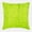 Lime Green, variant on Throw Pillow Case, Lime Pillow Shams, Textured Pintucks Solid Color Pillow Sham, 24x24 inch (60x60 cm) Pillow Sham, Square Faux Suede Shams, Solid Pillow Shams - Lime Wind Folds