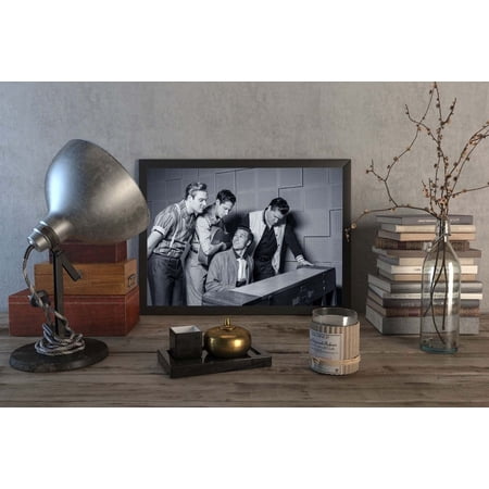 Million Dollar Quartet Poster, Vintage Music Wall Decor