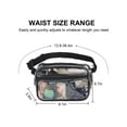 thumbnail image 4 of BadPiggies Clear Fanny Pack for Women Men, Stadium Approved Waist Pack with Adjustable Strap for Travel Concerts Sporting Event, 4 of 7