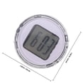 thumbnail image 2 of OUNONA 3pcs Outdoor Use Digital Clock for Bike Waterproof Accurate Time Display, 2 of 5