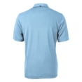thumbnail image 3 of Men's Cutter & Buck Powder Blue Akron RubberDucks Virtue Eco Pique Recycled Polo, 3 of 3