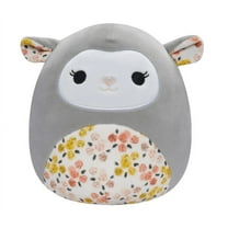 Squishmallows 12" Easter Elea the Grey Lamb with Floral Belly