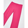 thumbnail image 2 of Hanes Girls` ComfortSoft EcoSmart Open Leg Sweatpants, XS, Amaranth, 2 of 2