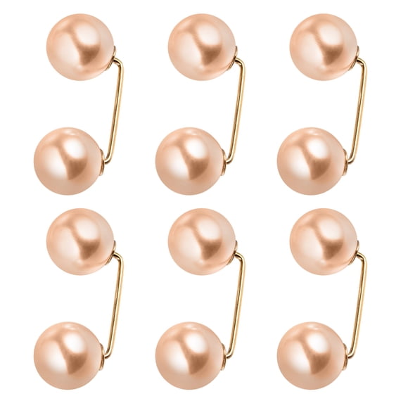 IDEANATEGRATE 6Ud Con Perla Artificial Para Decorar Cuello Suéter Y Chal