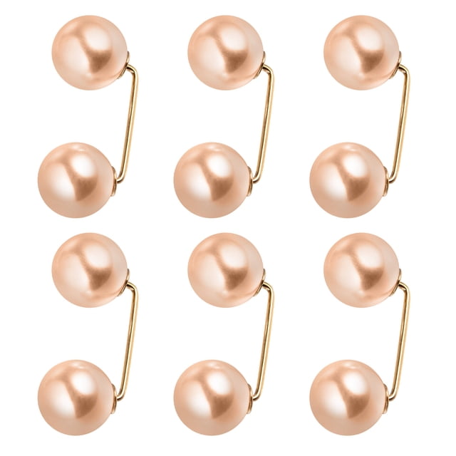IDEANATEGRATE 6Ud Con Perla Artificial Para Decorar Cuello Suéter Y Chal