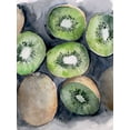 thumbnail image 2 of Parker, Jennifer Paxton 19x24 Black Ornate Wood Framed with Double Matting Museum Art Print Titled - Fruit Slices IV, 2 of 4