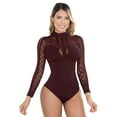 thumbnail image 1 of Pantyblusa Body Tanga Fiorella Shapewear Fajas Colombianas Reductoras 701W, 1 of 2