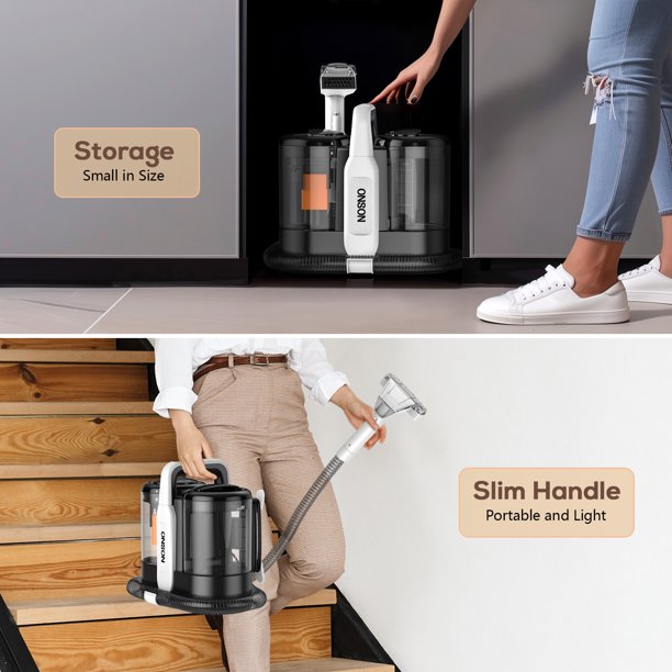 ONSON Portable Carpet Cleaner Machine, Upholstery Spot Vacuum