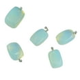 thumbnail image 2 of 5 Pieces Irregular Pendants Charms Crystal Beads For DIY Necklace Jewelry Making Gem Pendants Bulk Moonstone, 2 of 5