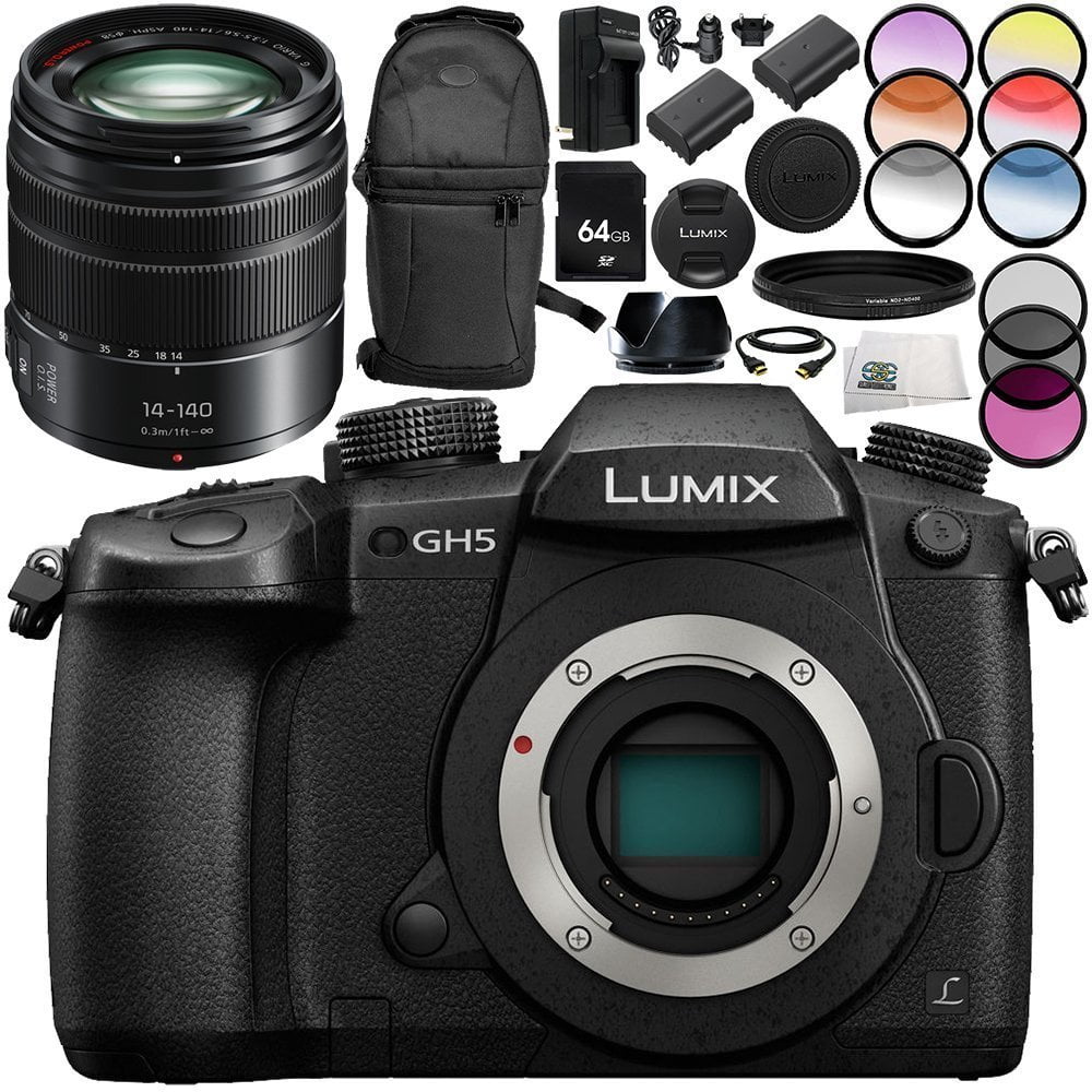 Panasonic Lumix DCGH5 Mirrorless Micro Four Thirds Digital Camera with