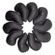 thumbnail image 2 of 10 piezas de cubiertas para palos de Golf para la cabeza de planchas impermeables Protector de cuello largo número de impresiones planchas Soledad Cubiertas de cabeza de hierros de golf, 2 of 9