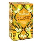 Pukka Herbs - Organic Herbal Tea Lemon, Ginger & Manuka Honey - 20 Sachet(s)