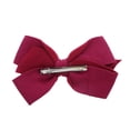 thumbnail image 2 of Motique Accessories Raspberry Sweatshirt Fleece Hair Bow Hair Clip Large-One Size Fit for Teens Girl, 2 of 3