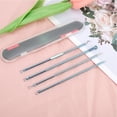 thumbnail image 6 of Unique Bargains Convenient Heart Pimple Extractor Kit 1 Set Blue, 6 of 6