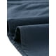 thumbnail image 5 of Blusa de cuello alto con botones y volantes para mujer INSPIRE CHIC, de manga corta, talla XS, color azul oscuro, 5 of 7