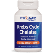 Enzymatic Therapy Krebs Cycle Chelates 100 Tablets