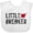 AA-White, variant on Inktastic Little Heartbreaker with Arrow Boys or Girls Baby Bib