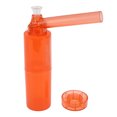 thumbnail image 1 of Juego de taza de cachimba portátil, pipa cilíndrica de plástico para fumar, accesorios para el hogar y viajes, color naranja, 1 of 14