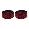 thumbnail image 2 of Toystoory 2 unids / caja cintas de manillar de bicicleta antivibración envolturas de barra de manillar de bicicleta autoadhesivo Flexible cinturón de Ciclismo Rojo Toystoory OD003357-02B, 2 of 6